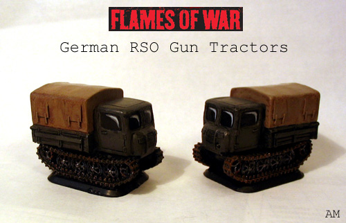 German RSO Tractors (Flames of War) by No Such Agency