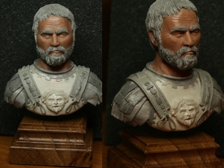 bust of the Roman general  1\9 (bust is not painted) by Sergey Savenkov