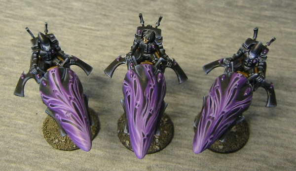 Eldar guardian jetbikes by chrono