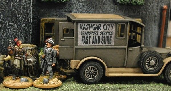 Pulp Matchbox Talbot Van 1927 by witchhunter