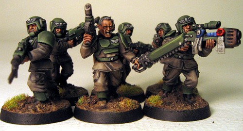 Cadian 8th Imperial Guardsmen by undeadair