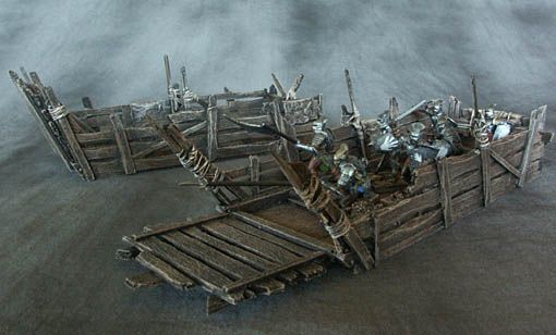 2 x Mordor orc landing crafts by www.CustomHobby.com