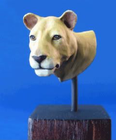 Lionness Bust by Whyspyr