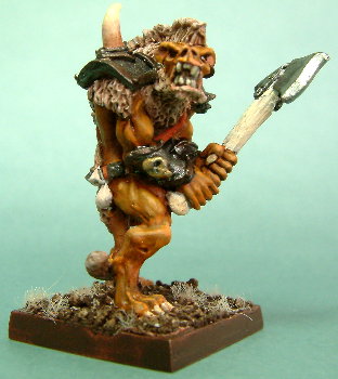 Gnoll with axe by Mengu