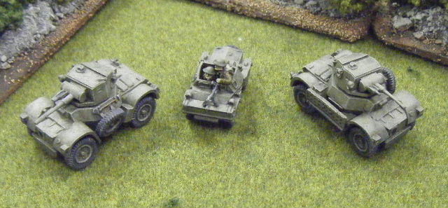 British Armored Car Platoon by pwbinde