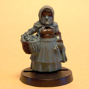 Dwarf World Washer Woman Green by bolley