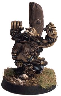 Blood Bowl Dwarven Star Player by knoxville