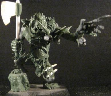 Throgg the Troll King by wargamesculptor