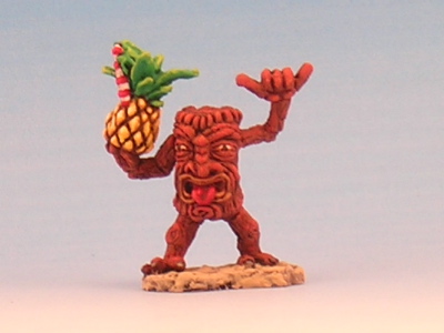 Hang Ten Tiki Familiar by Brimshack