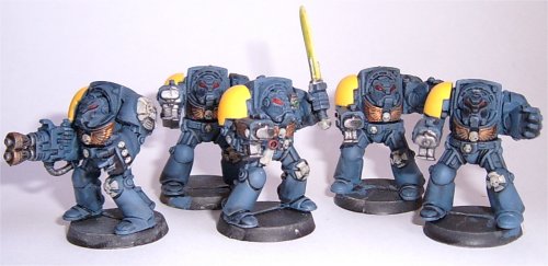 Space Wolf Terminator Squad by Killa