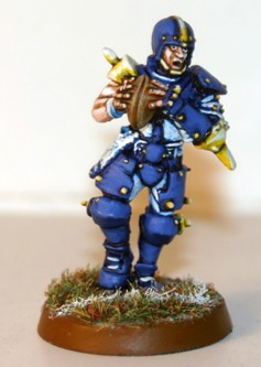 Blood Bowl Human Thrower by DeepDarkSecret