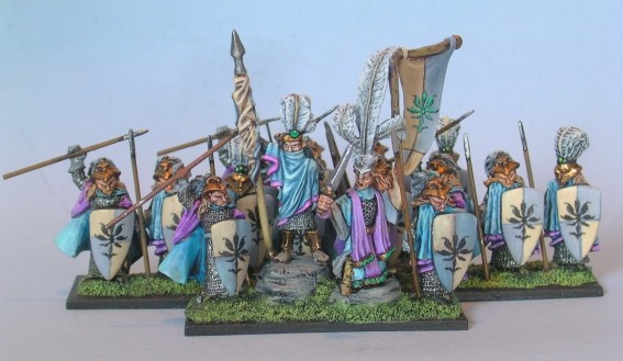 15mm High Elf Spear Unit by vikotnik