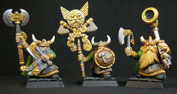 Dwarf Warrior Command Group by DM of Doom