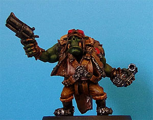 Forge World Ork Skwadron Kommander by Kaine