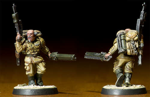 Imperial Guard Veteran Sergeant by griffongames