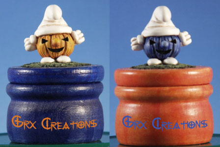 Figurines Citrouilles by Grx