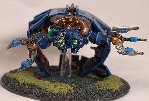 Necron Tomb Spyder by by zeph