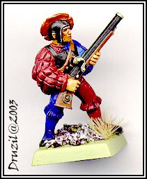 Warhammer Fantasy Empire Musketeer by Druzil