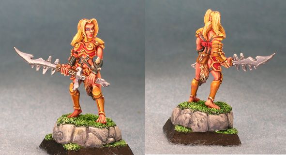 Janna the wanderer female barbarian by Cocanour