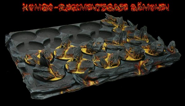 Warhammer Chaos Fantasy Dämonen Daemons Bases 40K Base by Beowahr