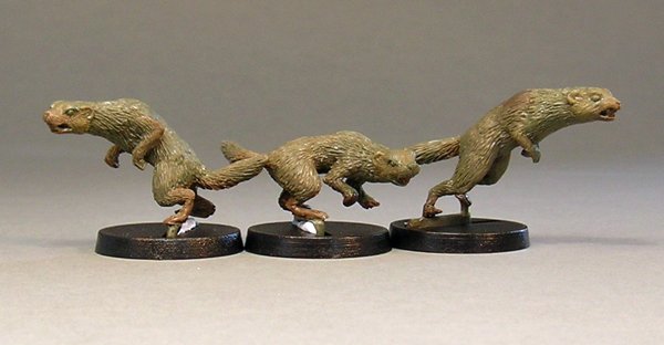 Otherworld Giant Weasels by snuurg