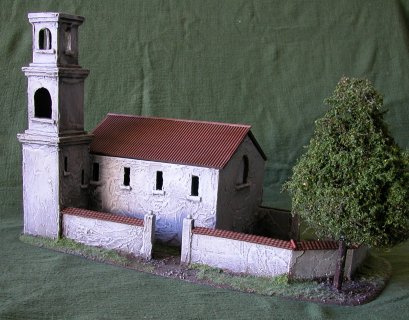 Napoleonic Peninsular style Church side view by Hutch hutch