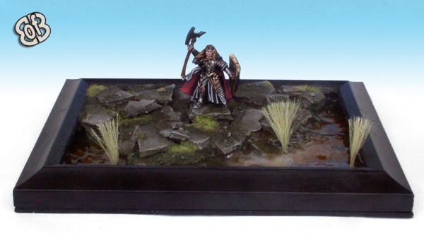 High elf hero+display base. by basxx