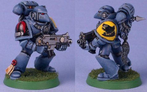 Space Wolf Marine by torifile