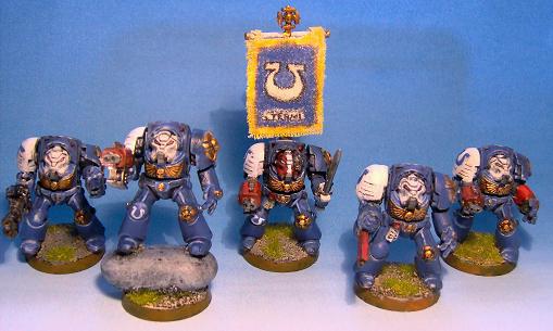 Ultramarines Terminator sqad by Casterino