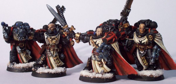 Black Templar Sword Brethren Squad by StillLifeMiniatures