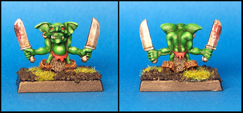 Goblin with short swords (Umbra Turris) by Ravandil