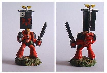 Space marine sergeant by freakinacage