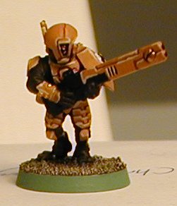 My first Tau Firewarrior by Jon Brittan