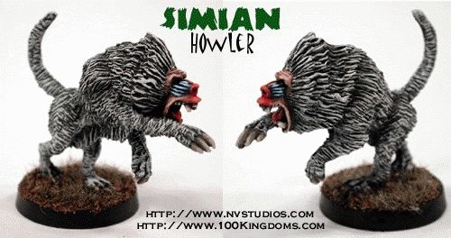 Simian Howler by nvstudios