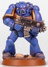 Ultramarine Tactical Marine by Tinweasel