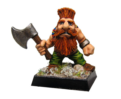 Dwarf - troll slayer (without base) by Dreamfish