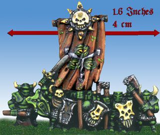 nurgle command - warmaster 10 mm by py11