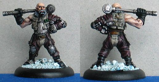 Khador Mechanic by ravenwing