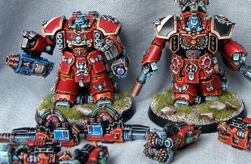 Blood Angel Centurions by hullukoira