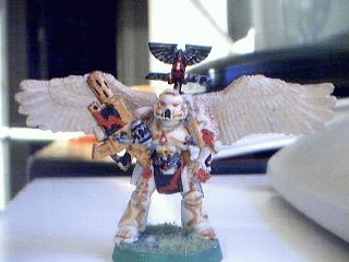 Blood Angels Captain (conversion) by Fenris489