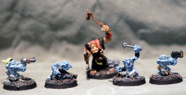 Gargaork and the Grurfs by Sand Rat