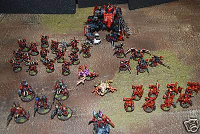 Chaos Space Marines Army by Monkkeystew