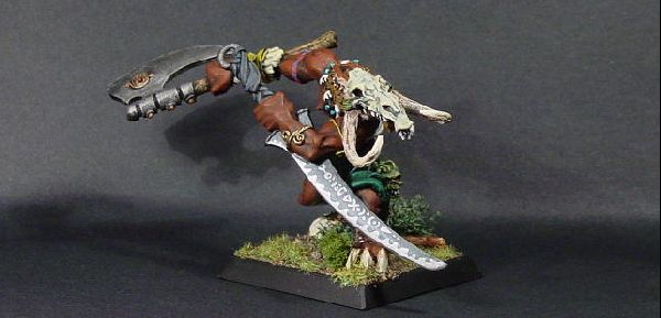 wolfen warrior by blue moon miniatures by bluemoonminiatures