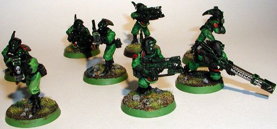 Dark'naght Sept Tau pathfinders by Kennyro