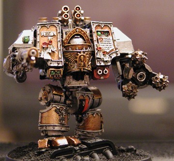 Grey Knight Dreadnought IV by obscuris