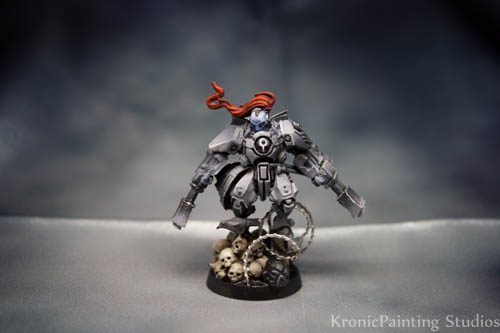 Warhammer 40k Tau Commander Shadowsun by Kronicpainting