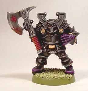 3rd Edition Talisman Chaos Warrior by burbidge