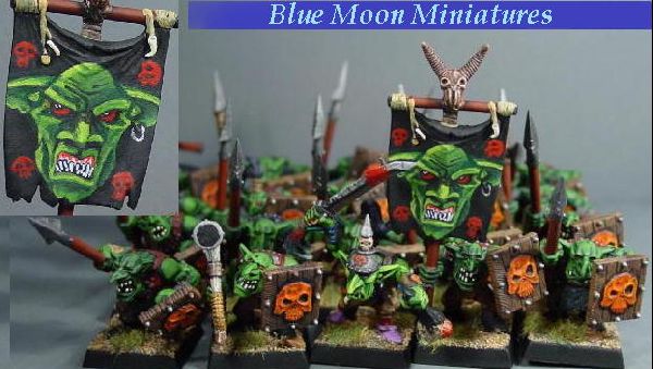 Goblins by blue moon miniatures by bluemoonminiatures