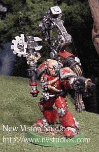 Blood Angels Techmarine by nvstudios