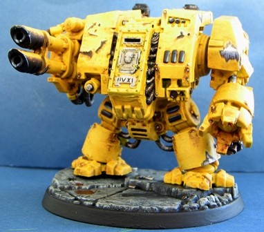 Space Marine Dreadnought by SirJD